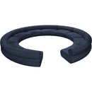 Meridian Bale Navy Chenille Fabric Modular Sofa IMAGE 6