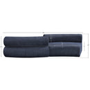 Meridian Bale Navy Chenille Fabric Modular Sofa IMAGE 10