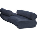 Meridian Bale Navy Chenille Fabric Modular Sofa IMAGE 7