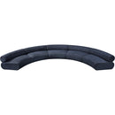 Meridian Bale Navy Chenille Fabric Modular Sofa IMAGE 5