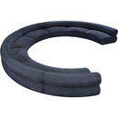 Meridian Bale Navy Chenille Fabric Modular Sofa IMAGE 6