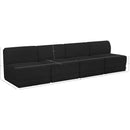 Meridian Ollie Black Boucle Fabric Modular Sofa IMAGE 8