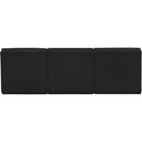 Meridian Ollie Black Boucle Fabric Modular Sofa IMAGE 3