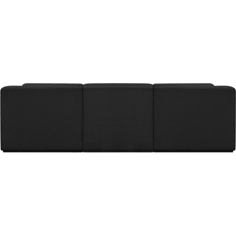 Meridian Ollie Black Boucle Fabric Modular Sofa IMAGE 3