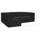 Meridian Ollie Black Boucle Fabric Modular Sectional IMAGE 14