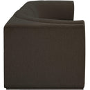 Meridian Ollie Brown Boucle Fabric Modular Sofa IMAGE 7