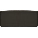 Meridian Ollie Brown Boucle Fabric Modular Sofa IMAGE 3