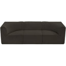 Meridian Ollie Brown Boucle Fabric Modular Sofa IMAGE 6