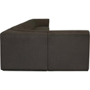 Meridian Ollie Brown Boucle Fabric Modular Sectional IMAGE 6