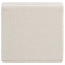 Meridian Ollie Cream Boucle Fabric Armless IMAGE 3