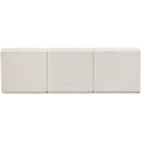 Meridian Ollie Cream Boucle Fabric Modular Sofa IMAGE 3