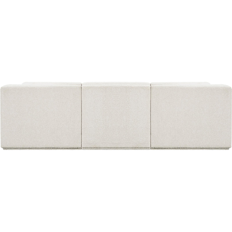 Meridian Ollie Cream Boucle Fabric Modular Sofa IMAGE 3