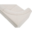 Meridian Ollie Cream Boucle Fabric Modular Sectional IMAGE 12