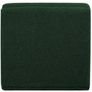 Meridian Ollie Green Boucle Fabric Armless IMAGE 3