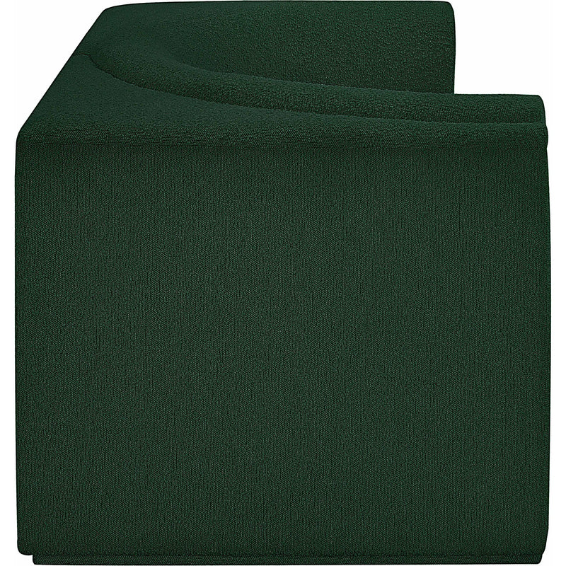 Meridian Ollie Green Boucle Fabric Modular Sofa IMAGE 7