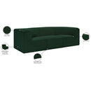 Meridian Ollie Green Boucle Fabric Modular Sofa IMAGE 13