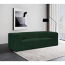 Meridian Ollie Green Boucle Fabric Modular Sofa IMAGE 2