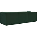 Meridian Ollie Green Boucle Fabric Modular Sofa IMAGE 4