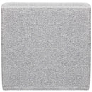 Meridian Ollie Grey Boucle Fabric Armless IMAGE 3