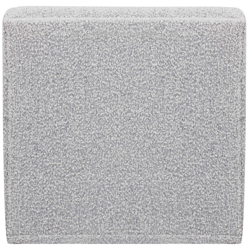 Meridian Ollie Grey Boucle Fabric Armless IMAGE 3