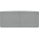 Meridian Ollie Grey Boucle Fabric Modular Sofa IMAGE 3