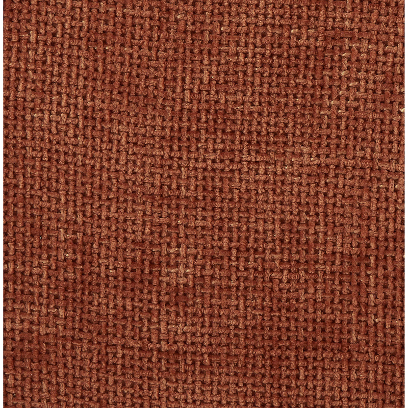 Meridian Quinn Cognac Chenille Fabric Corner Chair IMAGE 8