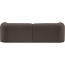 Meridian Emory Brown Boucle Fabric Sofa IMAGE 3