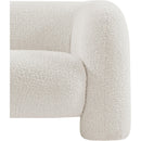Meridian Emory Cream Boucle Fabric Chair IMAGE 10
