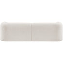 Meridian Emory Cream Boucle Fabric Sofa IMAGE 3