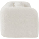 Meridian Emory Cream Boucle Fabric Sofa IMAGE 6