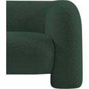 Meridian Emory Green Boucle Fabric Chair IMAGE 10