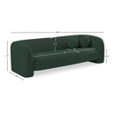 Meridian Emory Green Boucle Fabric Sofa IMAGE 17