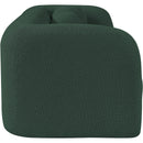 Meridian Emory Green Boucle Fabric Sofa IMAGE 6