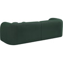 Meridian Emory Green Boucle Fabric Sofa IMAGE 7