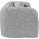 Meridian Emory Grey Boucle Fabric Sofa IMAGE 6