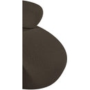 Meridian Venti Brown Boucle Fabric Chair IMAGE 14