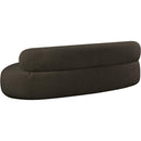 Meridian Venti Brown Boucle Fabric Sofa IMAGE 4