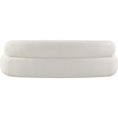 Meridian Venti Cream Boucle Fabric Sofa IMAGE 3