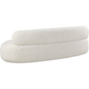 Meridian Venti Cream Boucle Fabric Sofa IMAGE 4