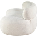 Meridian Venti Cream Boucle Fabric Sofa IMAGE 7