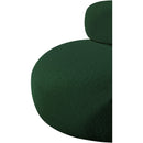 Meridian Venti Green Boucle Fabric Chair IMAGE 10