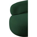 Meridian Venti Green Boucle Fabric Chair IMAGE 11