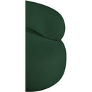 Meridian Venti Green Boucle Fabric Chair IMAGE 12