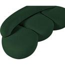 Meridian Venti Green Boucle Fabric Chair IMAGE 13