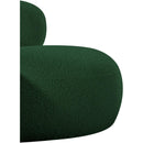 Meridian Venti Green Boucle Fabric Chair IMAGE 9