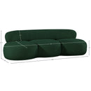 Meridian Venti Green Boucle Fabric Sofa IMAGE 19