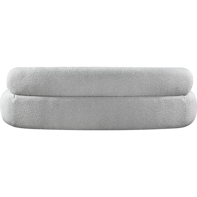 Meridian Venti Grey Boucle Fabric Sofa IMAGE 3