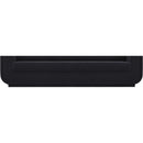 Meridian Kimora Black Linen Textured Fabric Sofa IMAGE 7