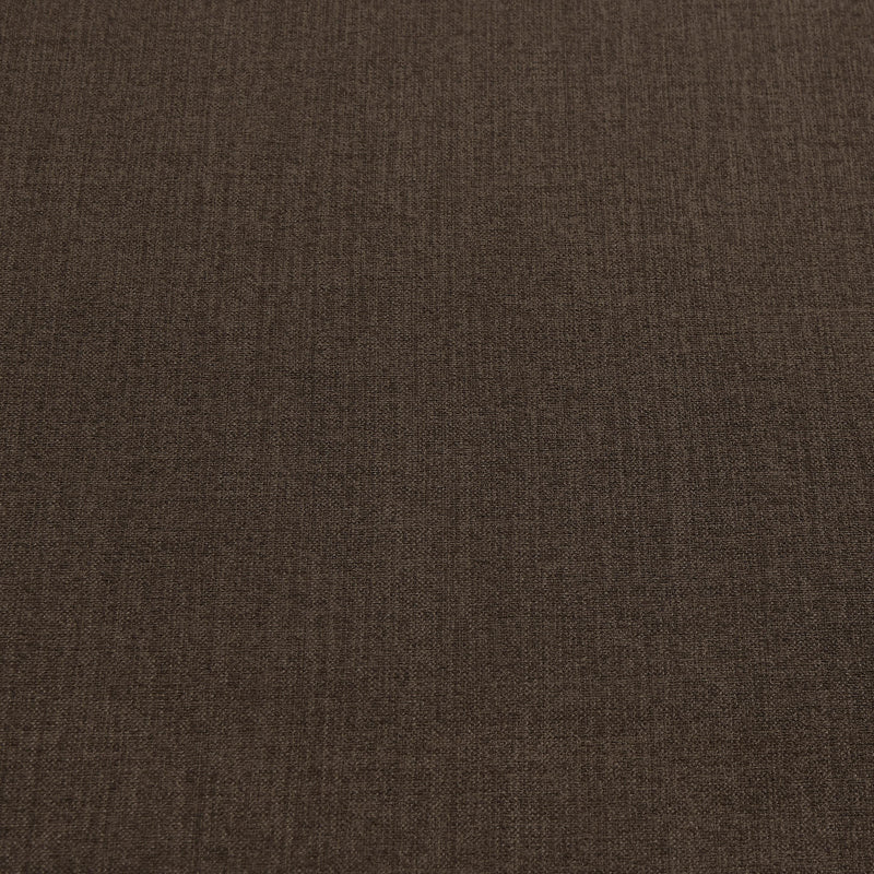 Meridian Kimora Brown Linen Textured Fabric Loveseat IMAGE 11