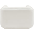 Meridian Kimora Cream Linen Textured Fabric Chair IMAGE 3